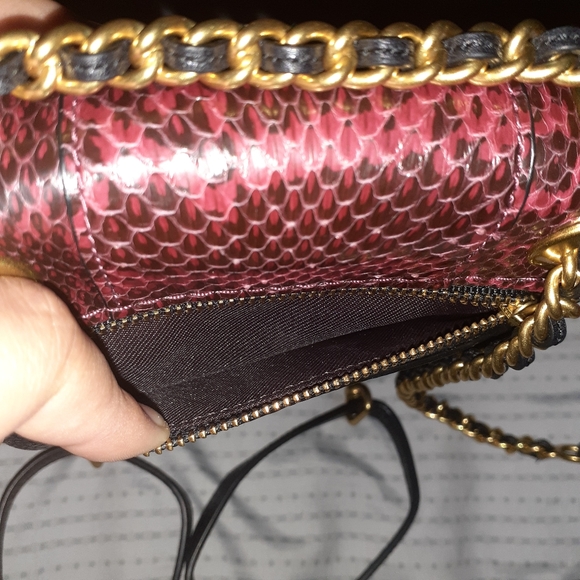 Coach | Sample Exotic Snake Skin Parker Convertible Backpack 16 - Picture 3 of 10